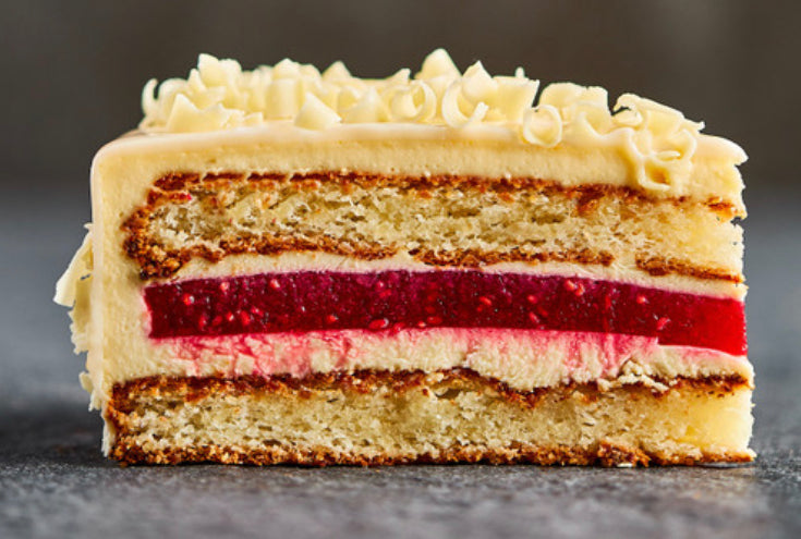 Vanilla & Raspberry Cake